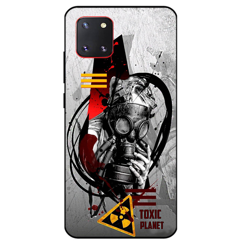 کاور مگافون طرح سمی مدل 2821 مناسب برای گوشی موبایل سامسونگ Galaxy Note 10 Lite          