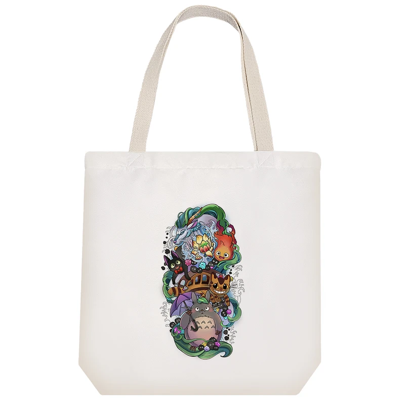 ساک خرید خندالو طرح انیمه توتورو (Totoro) کد 10258