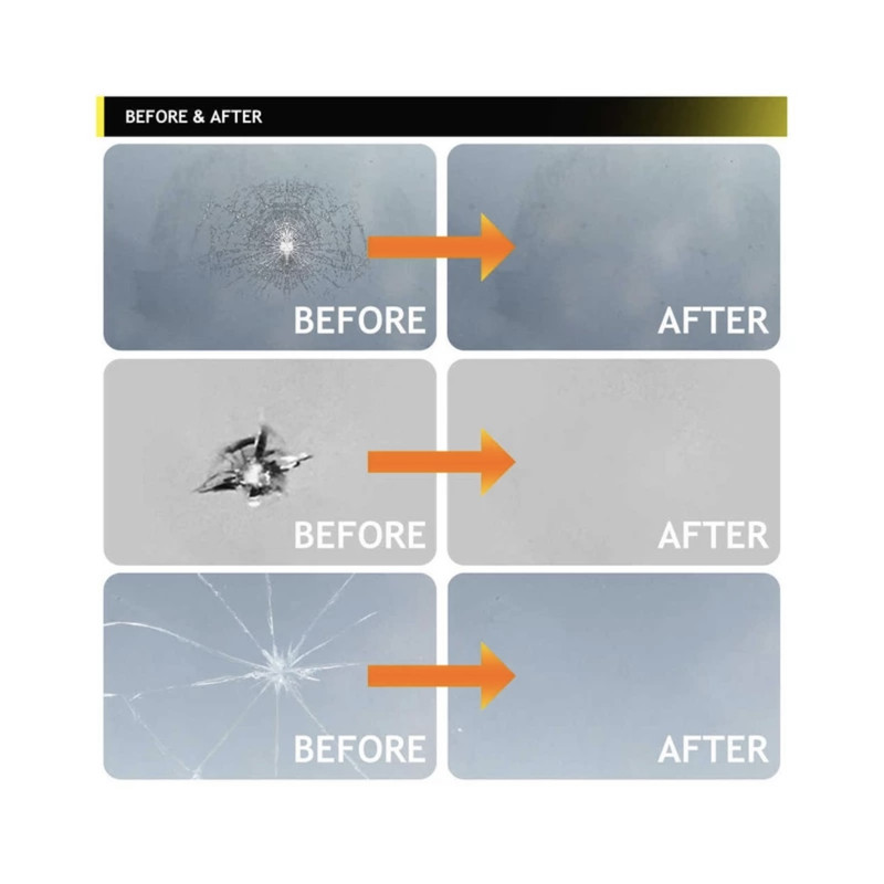 کیت ترمیم شیشه اتومبیل کلرشیلد مدل ThinResin حجم 5 میلی لیتر