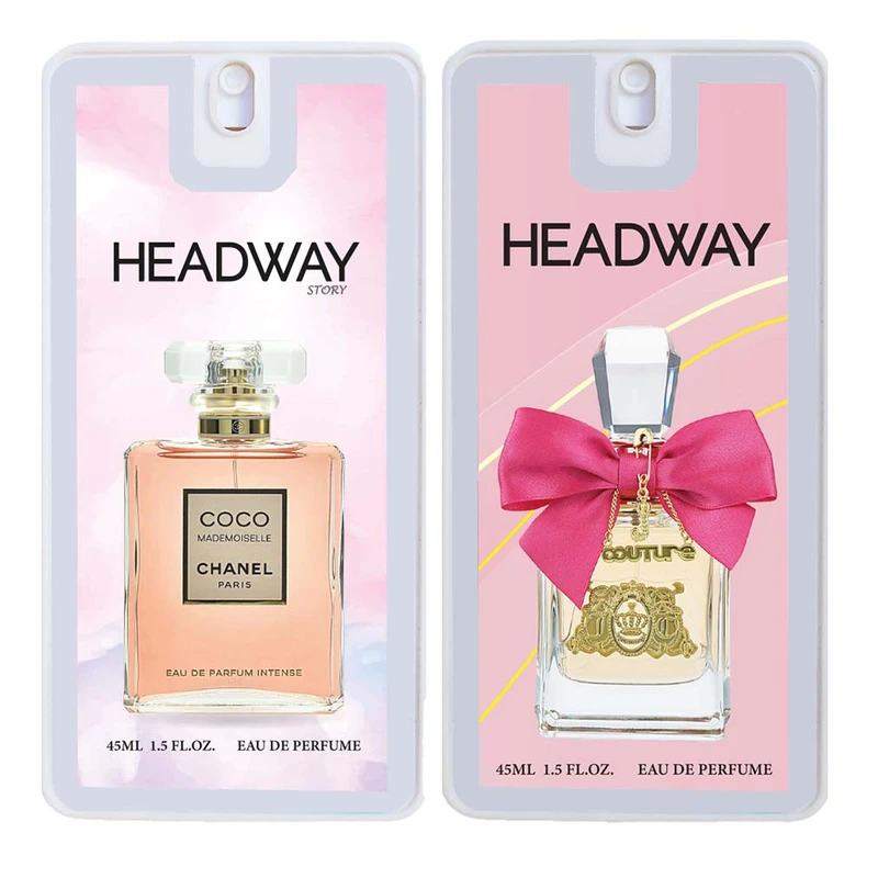 عطر جیبی زنانه هدوی مدل کوکو شنل و ویوا لا جویسی حجم 45 میلی لیتر مجموعه 2 عددی