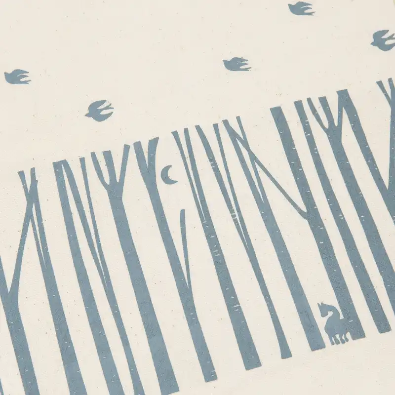 رومیزی چاپ دستی گدار مدل سپیدار