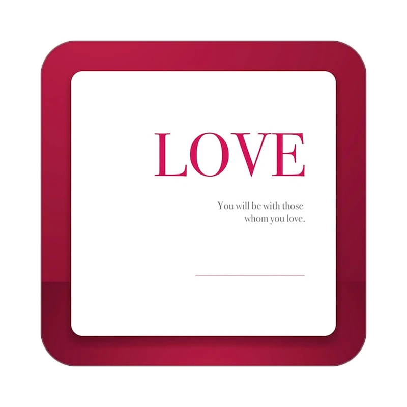 زیر لیوانی کاکتی طرح عاشقانه مدل mp39923