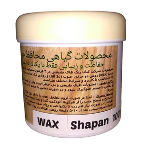 روغن گیاهی محافظ چوب کتان کد wax-shapan-100 حجم 100 میلی لیتر