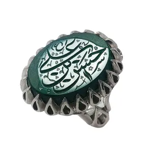 انگشتر نقره مردانه کد 2517