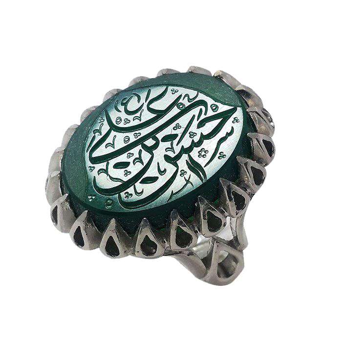 انگشتر نقره مردانه کد 2517