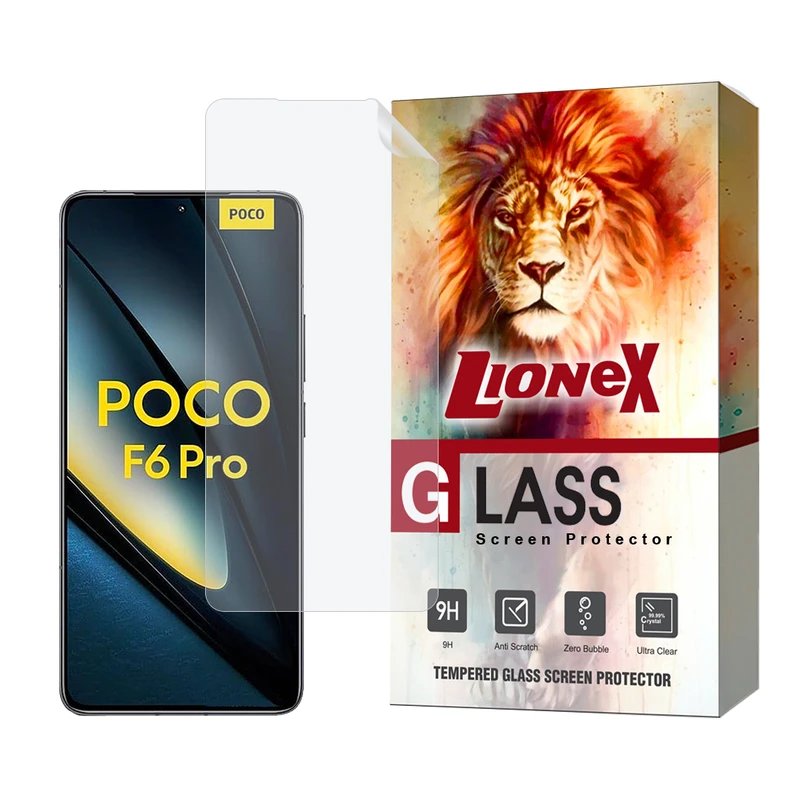 محافظ صفحه نمایش لایونکس مدل HYDROLION مناسب برای گوشی موبایل شیائومی Poco F6 Pro 5G