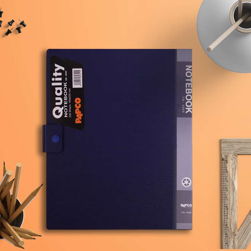 دفتر کلاسوری 200 برگ پاپکو مدل NB-608R