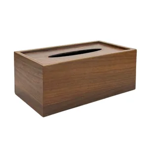 جعبه دستمال کاغذی مدل چوبی کد JD09