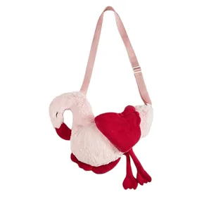 کیف دوشی دخترانه ال سی وایکیکی مدل فلامینگو فیگور