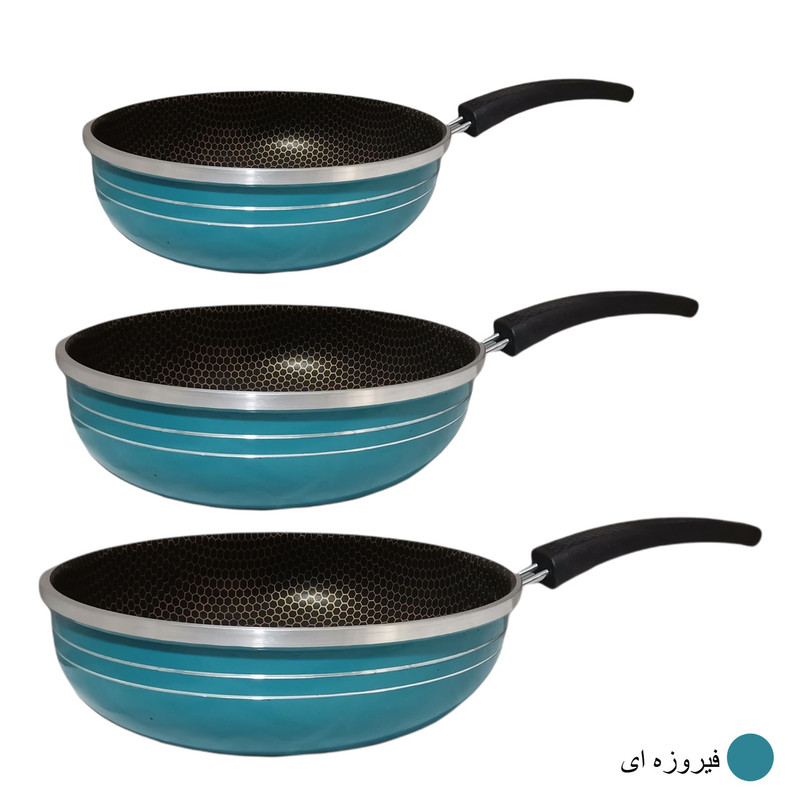 سرویس تابه 3 پارچه طرح سورنا مدل 5521