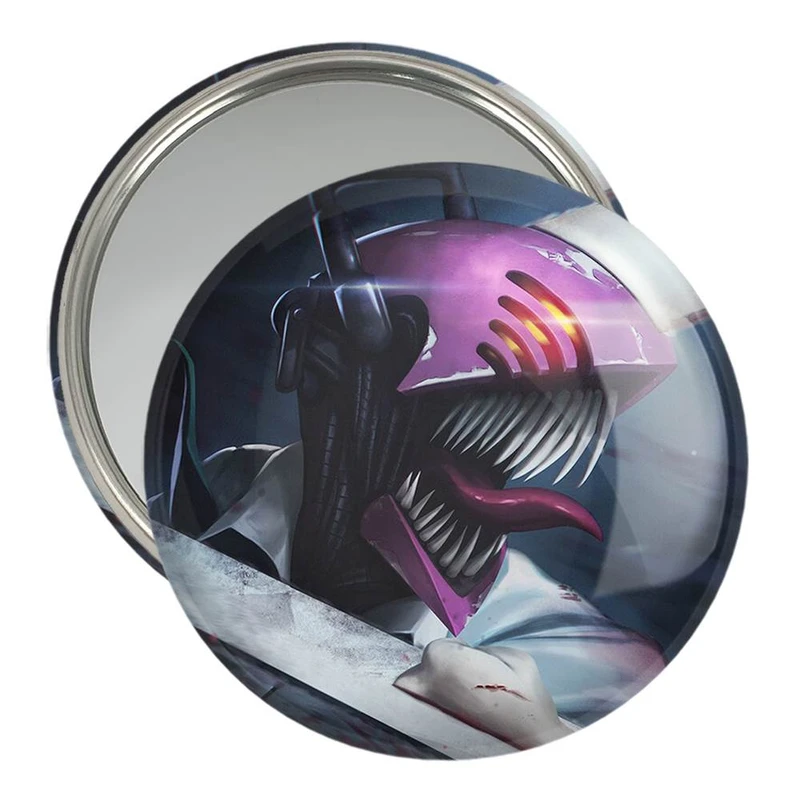 آینه جیبی خندالو مدل دنجی انیمه مرد اره ای کد 23207