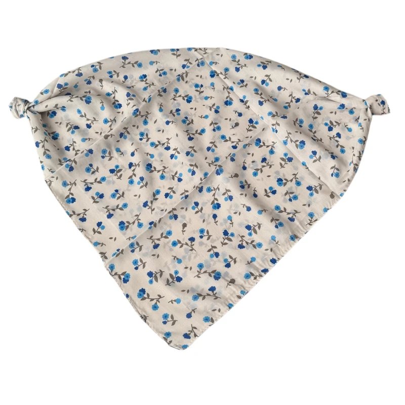 مینی اسکارف زنانه مدل نخی شکوفه ریز گلدار