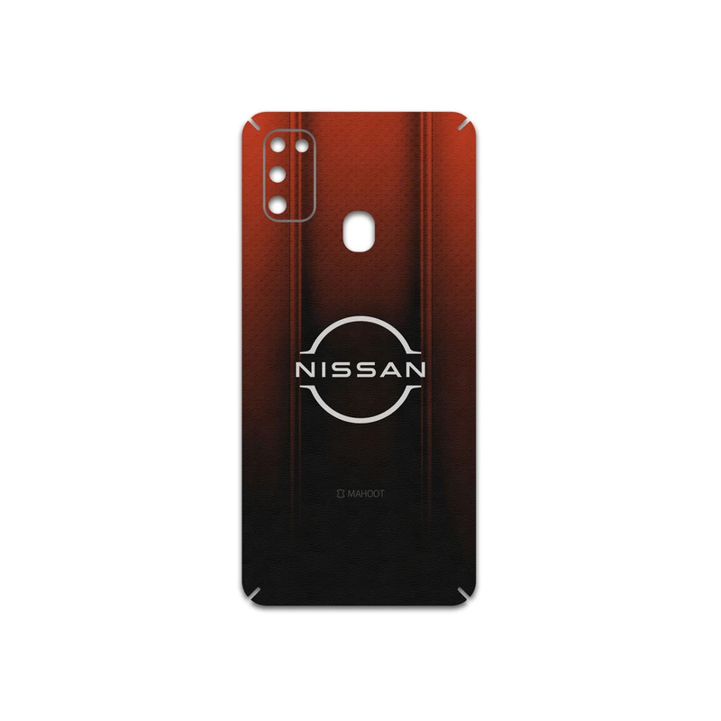 برچسب پوششی ماهوت مدل Nissan-Logo مناسب برای گوشی موبایل سامسونگ Galaxy M21