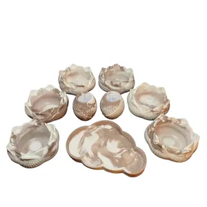 مجموعه ظروف هفت سین 9 پارچه مدل نیلوفر