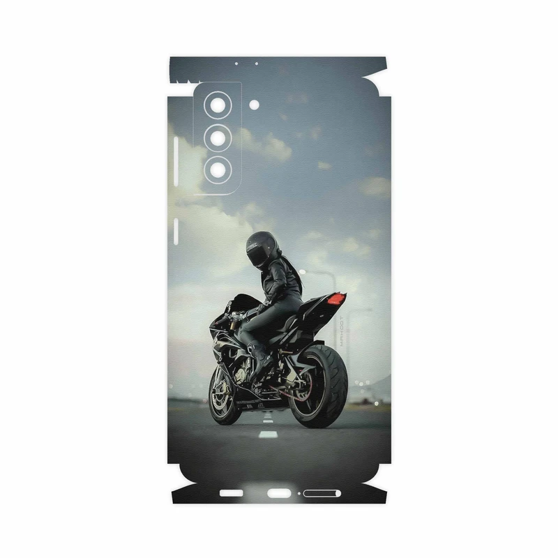برچسب پوششی ماهوت مدل Motorcycling-FullSkin مناسب برای گوشی موبایل سامسونگ Galaxy S21 Plus 5G