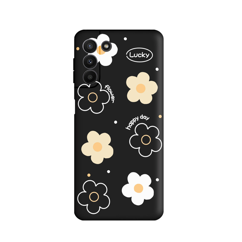 کاور قاب گارد طرح گل بابونه کد f6236 مناسب برای گوشی موبایل سامسونگ Galaxy S21 FE