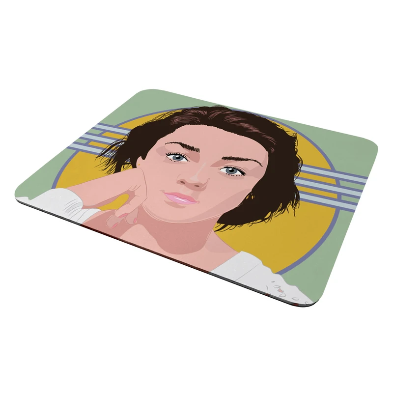 ماوس پد هومرو مدل Z511-SIZE2437 طرح میسی ویلیامز