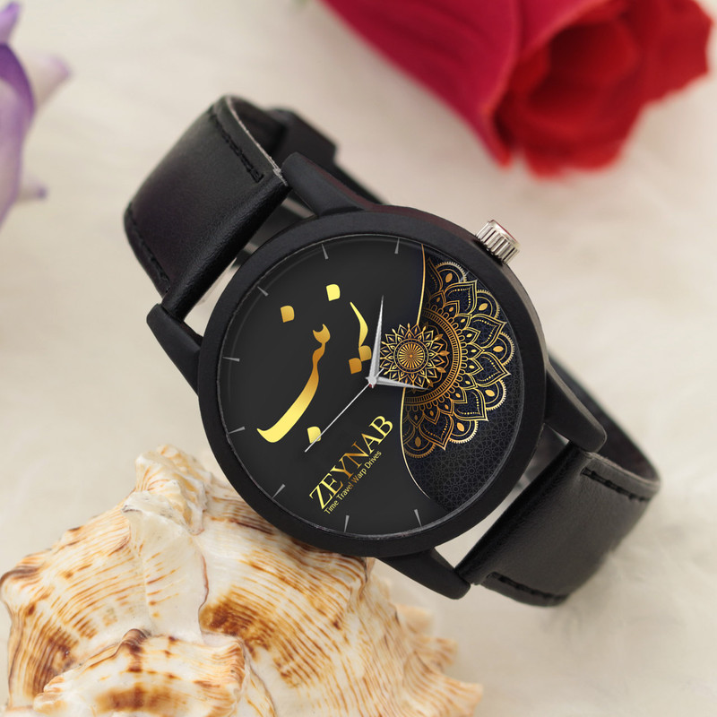ساعت مچی عقربه ای زنانه طرح زینب کد LF3304