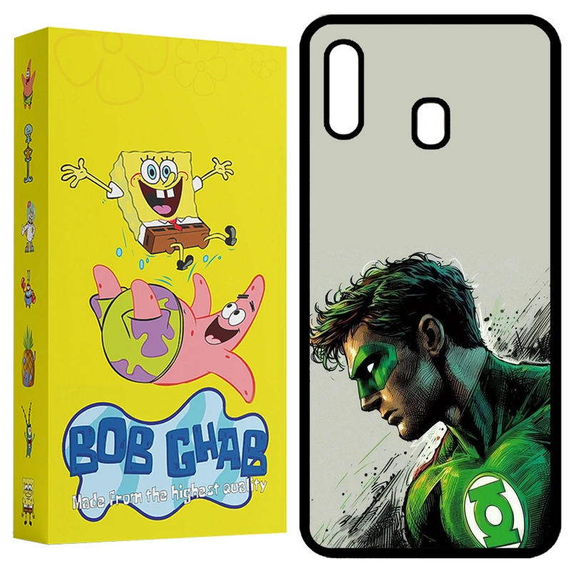 کاور باب قاب طرح گرین لترن مدل BCPA20 مناسب برای گوشی موبایل سامسونگ Galaxy A30 / A20 / M10s