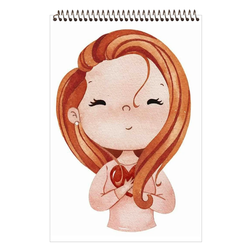 دفتر طراحی مجنتا طرح قلب کد 223