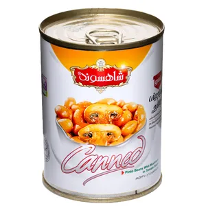 کنسرو لوبیاچیتی با قارچ شاهسوند - 370 گرم