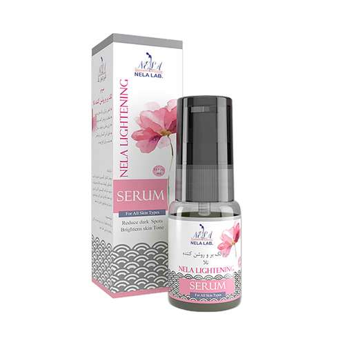 سرم روشن کننده و ضد لک لابراتوار نلا مدل لایت حجم 15 میلی لیتر