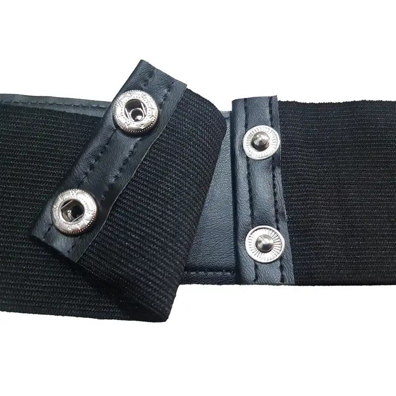 کمربند زنانه مدل پهن زنجیردار