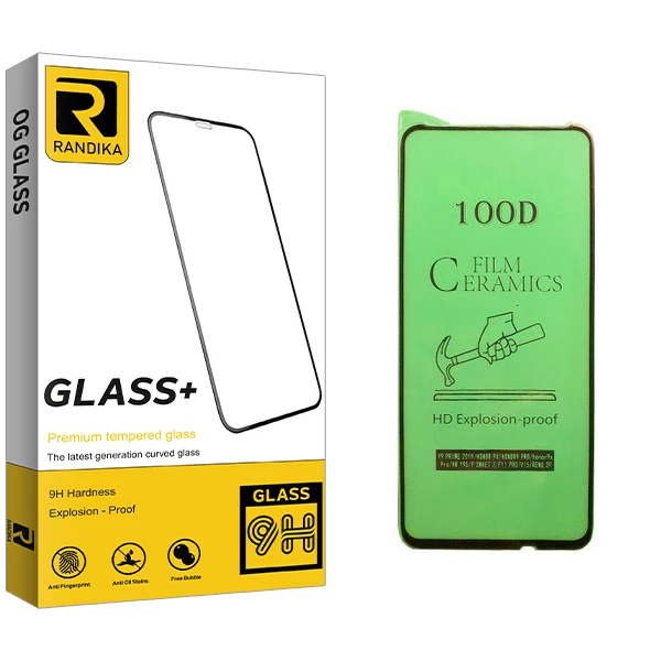 محافظ صفحه نمایش سرامیکی راندیکا مدل GLD مناسب برای گوشی موبایل آنر 9X