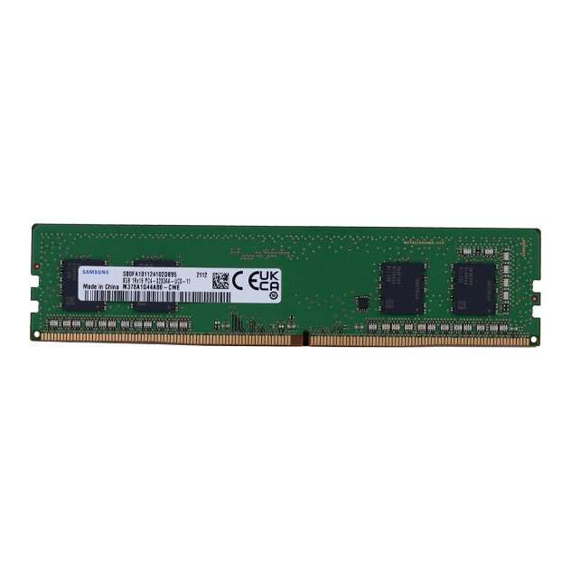 رم دسکتاپ DDR4 تک کاناله 3200 مگاهرتز CL22 سامسونگ مدل PC4-25600 ظرفیت 8 گیگابایت