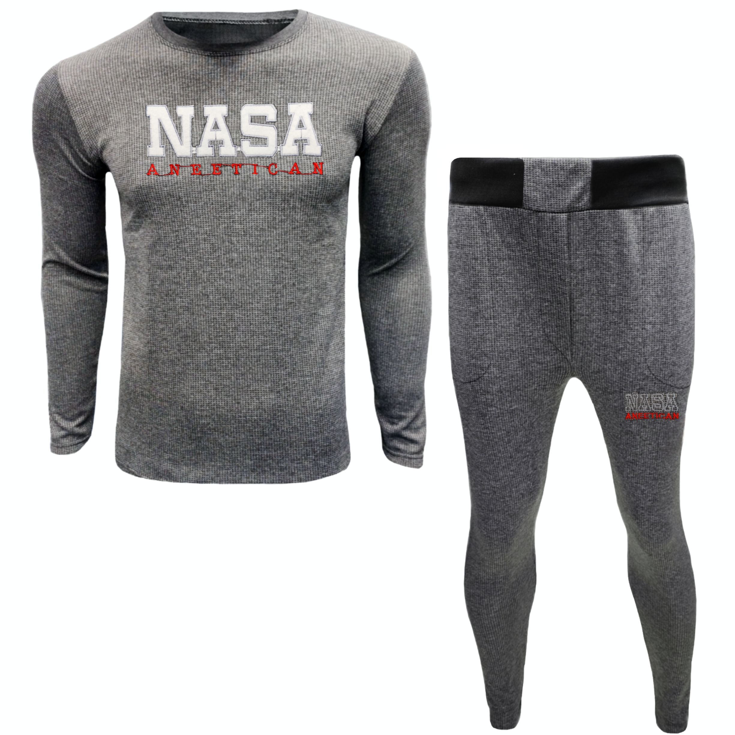 ست تی شرت آستین بلند و شلوار ورزشی مردانه مدل ناسا