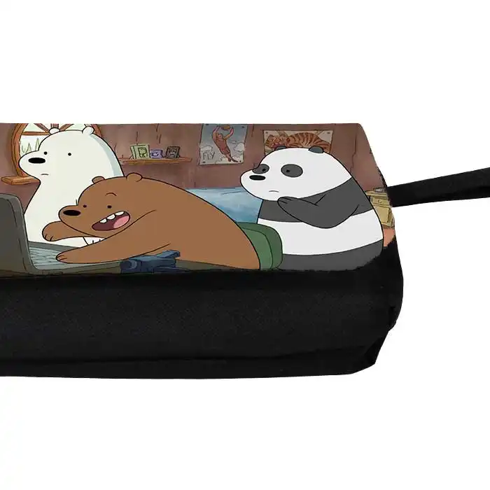 جامدادی مدل دوزیپ طرح انیمیشن خرس های کله فندقی کد NI598