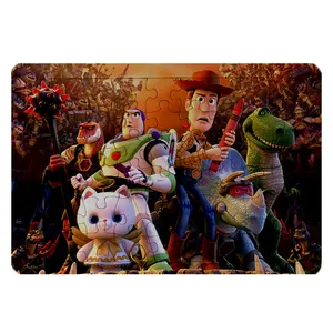 پازل 54 تکه مدل اسباب بازی ها کد P52 مناسب برای سن 4 تا 10 سال