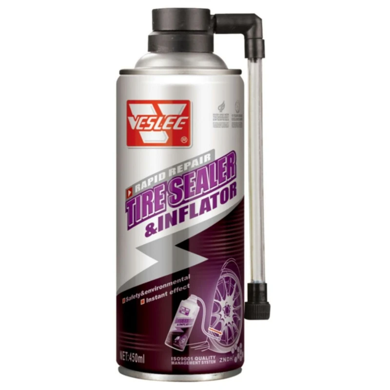 اسپری پنچرگیری تایر خودرو وسلی مدل VSL-45 حجم 450 میلی لیتر