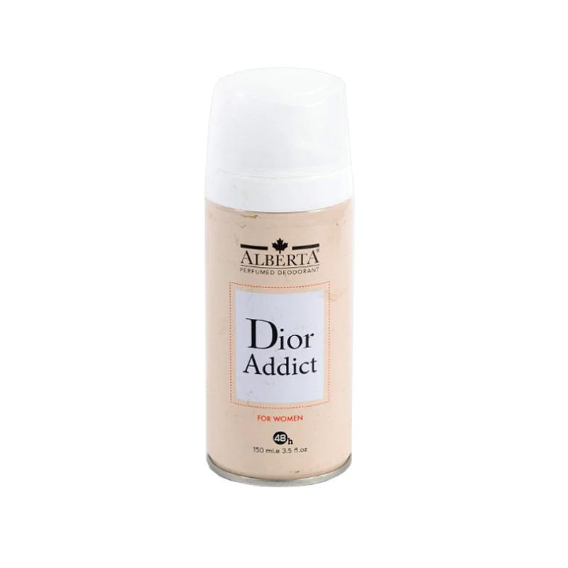 اسپری خوشبو کننده بدن زنانه آلبرتا مدل Dior Addict حجم 150 میلی لیتر