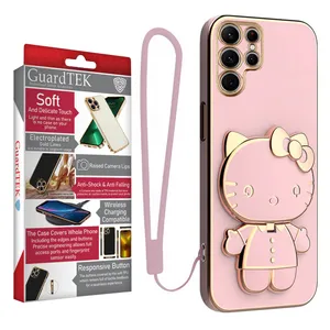 Guardtek Kitty Strap Cover for Samsung Galaxy S23 Ultra
