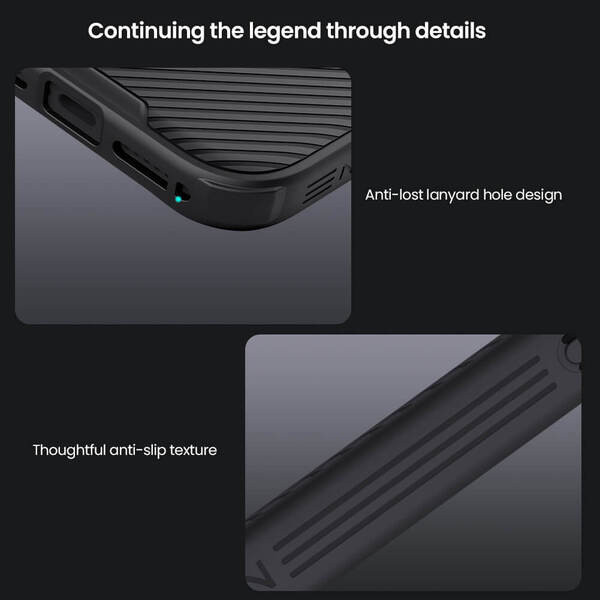 کاور نیلکین مدل Camshield Pro مناسب برای گوشی موبایل اپل iPhone 17 Pro Max