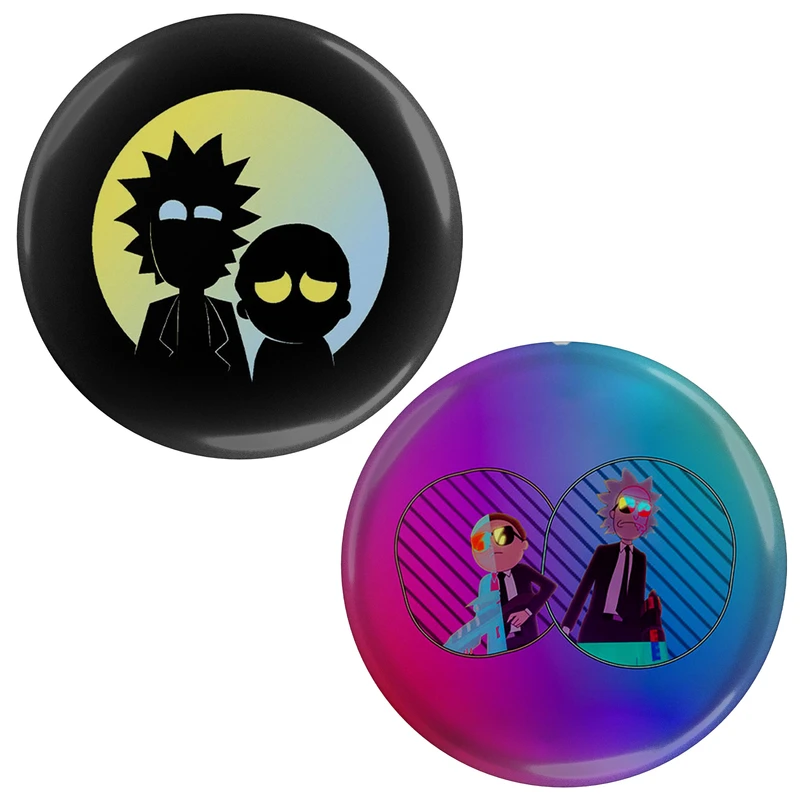 نشانگر کتاب مدل انیمیشن ریک و مورتی کد S15107-124 بسته 2 عددی