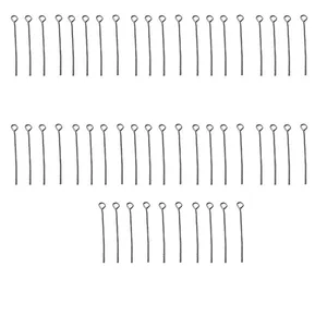 میخ گوشواره مدل ته گرد بسته 50 عددی