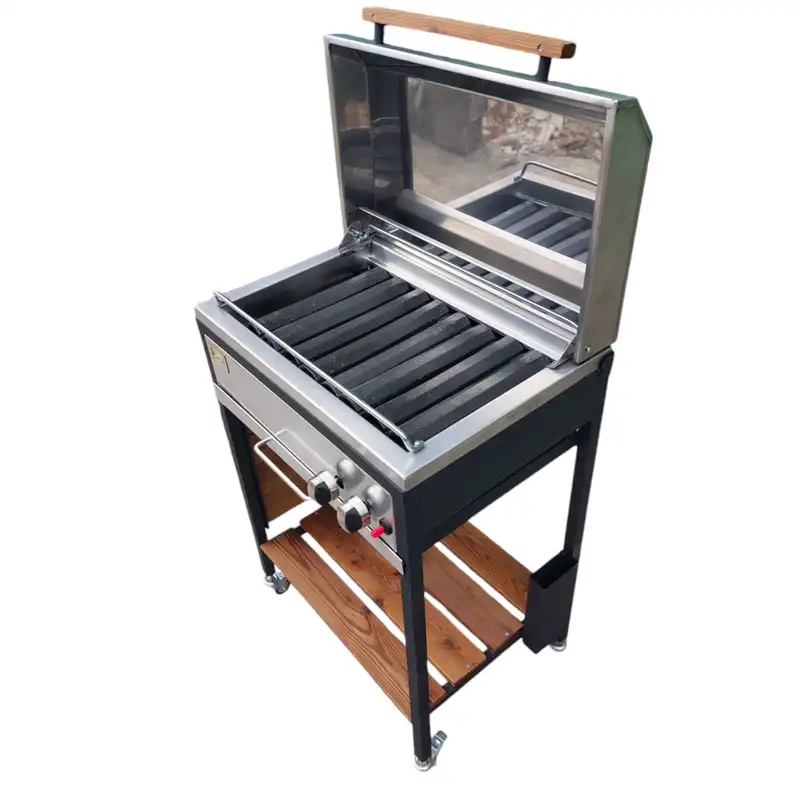 باربیکیو اصلان مدل E60 درب تخت