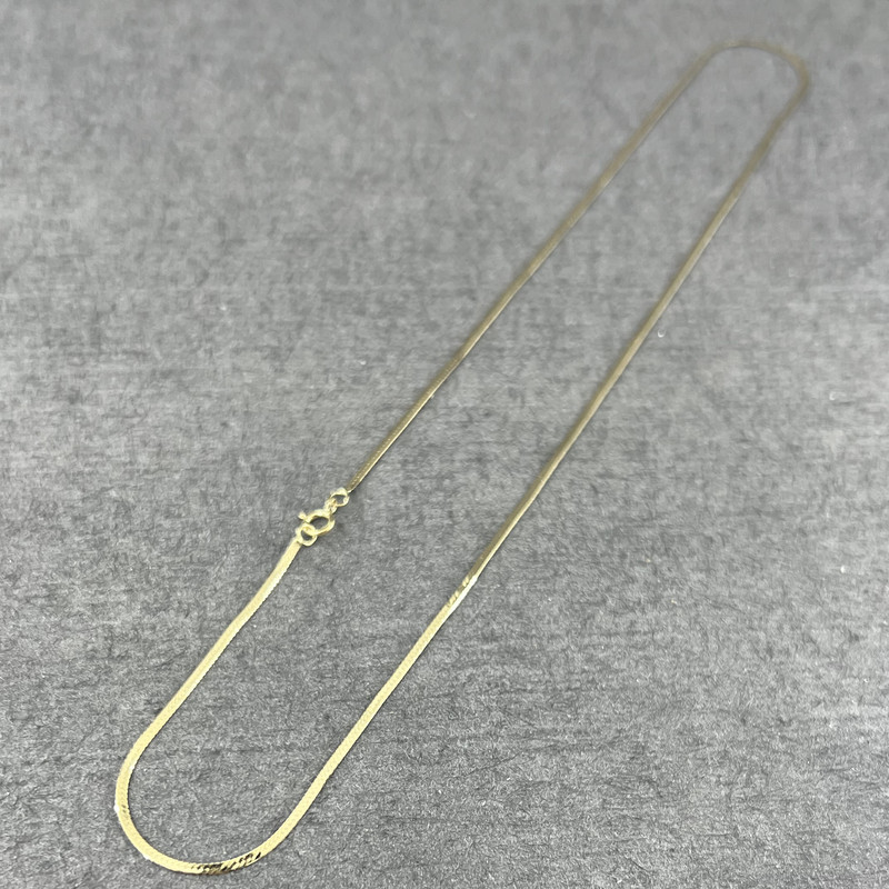 زنجیر طلا 18 عیار زنانه دوست خوب مدل هرینگبون dk580