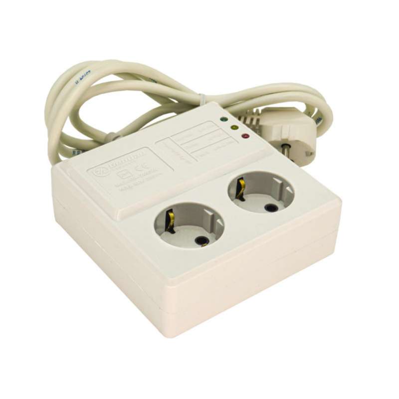 محافظ ولتاژ بهداد الکتریک مدل دو پریز bhd200