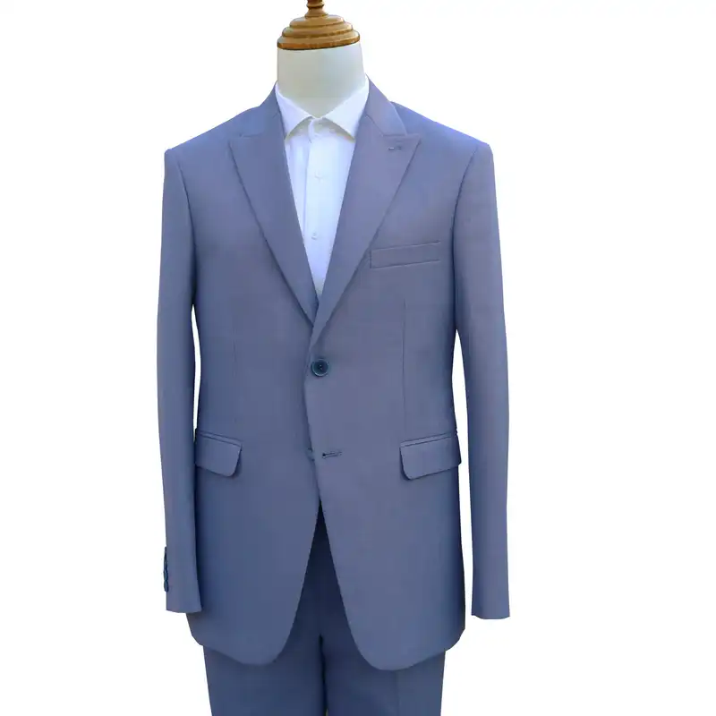 کت و شلوار مردانه مدل یقه بلیزر فیلافیلا کد 1156 رنگ آبی روشن