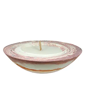 شمع دست ساز مدل بتنی آپامه