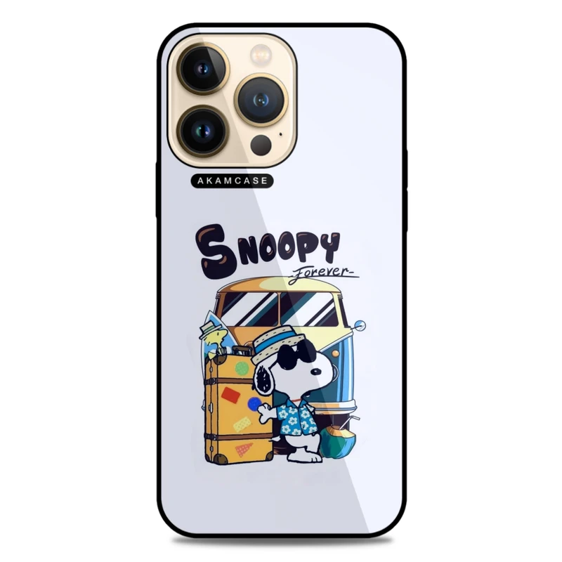 کاور آکام مدل AMCWA13PRO-SNOOPY11 مناسب برای گوشی موبایل اپل iPhone 13 Pro
