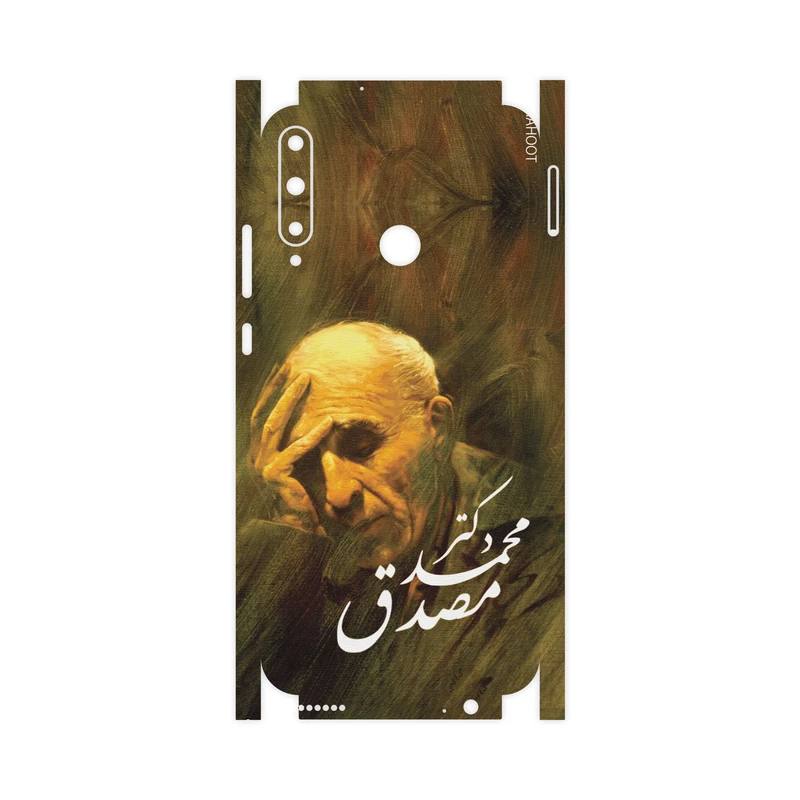 برچسب پوششی ماهوت مدل Full skin-Dr-Mosadeq مناسب برای گوشی موبایل هوآوی Y7P