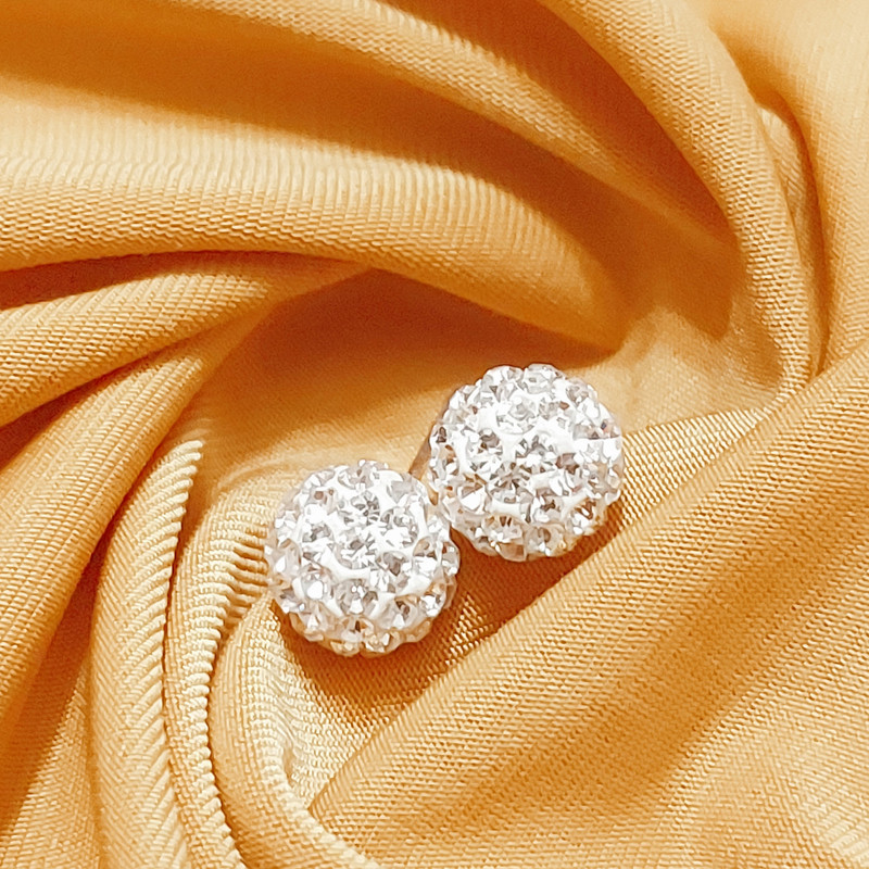 گوشواره نقره زنانه مدل مروارید