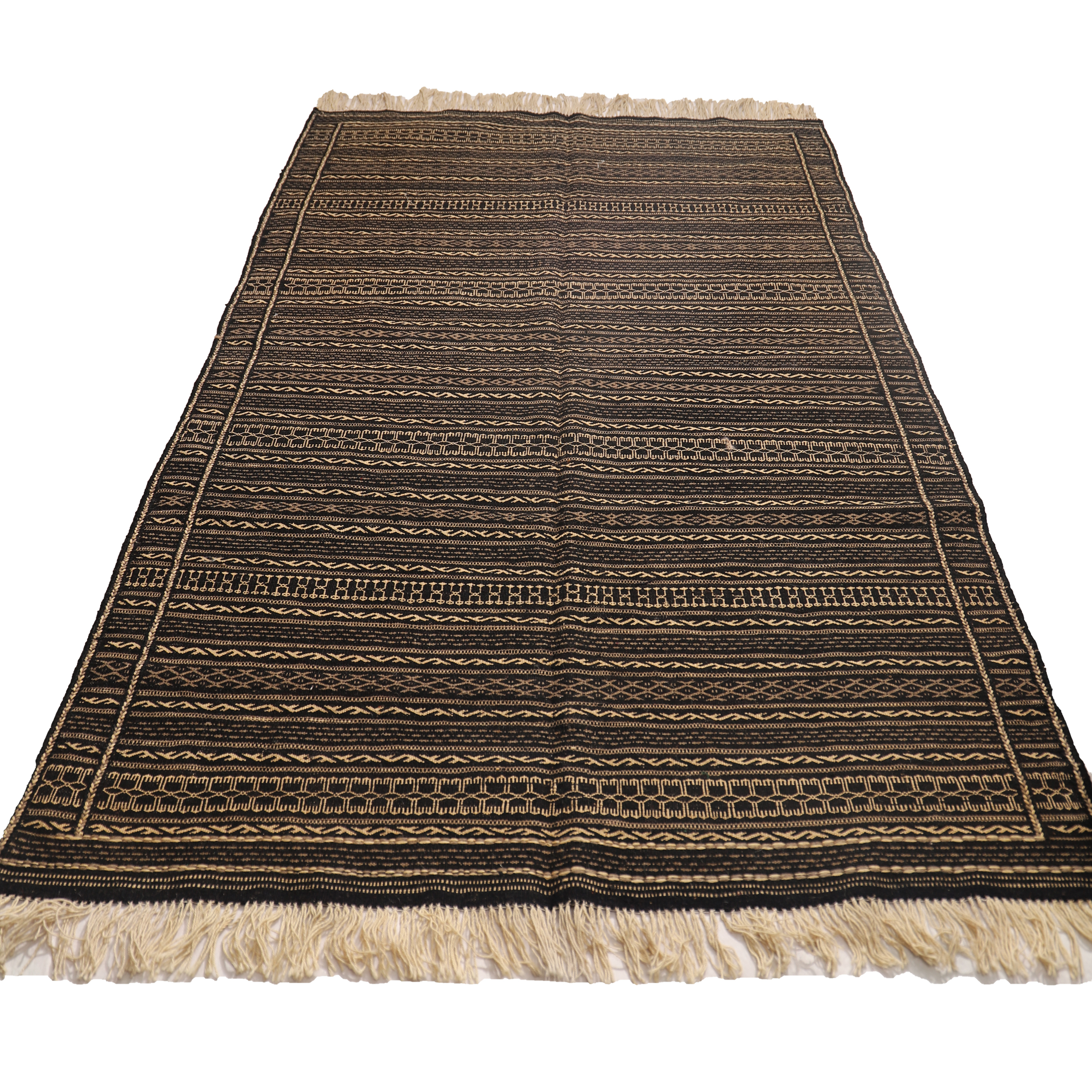 گلیم دستبافت سه و نیم متری مدل کلات کد 4021148