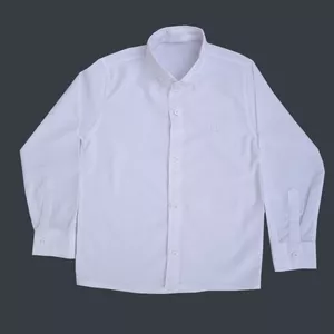 پیراهن پسرانه مدل D1044 رنگ سفید