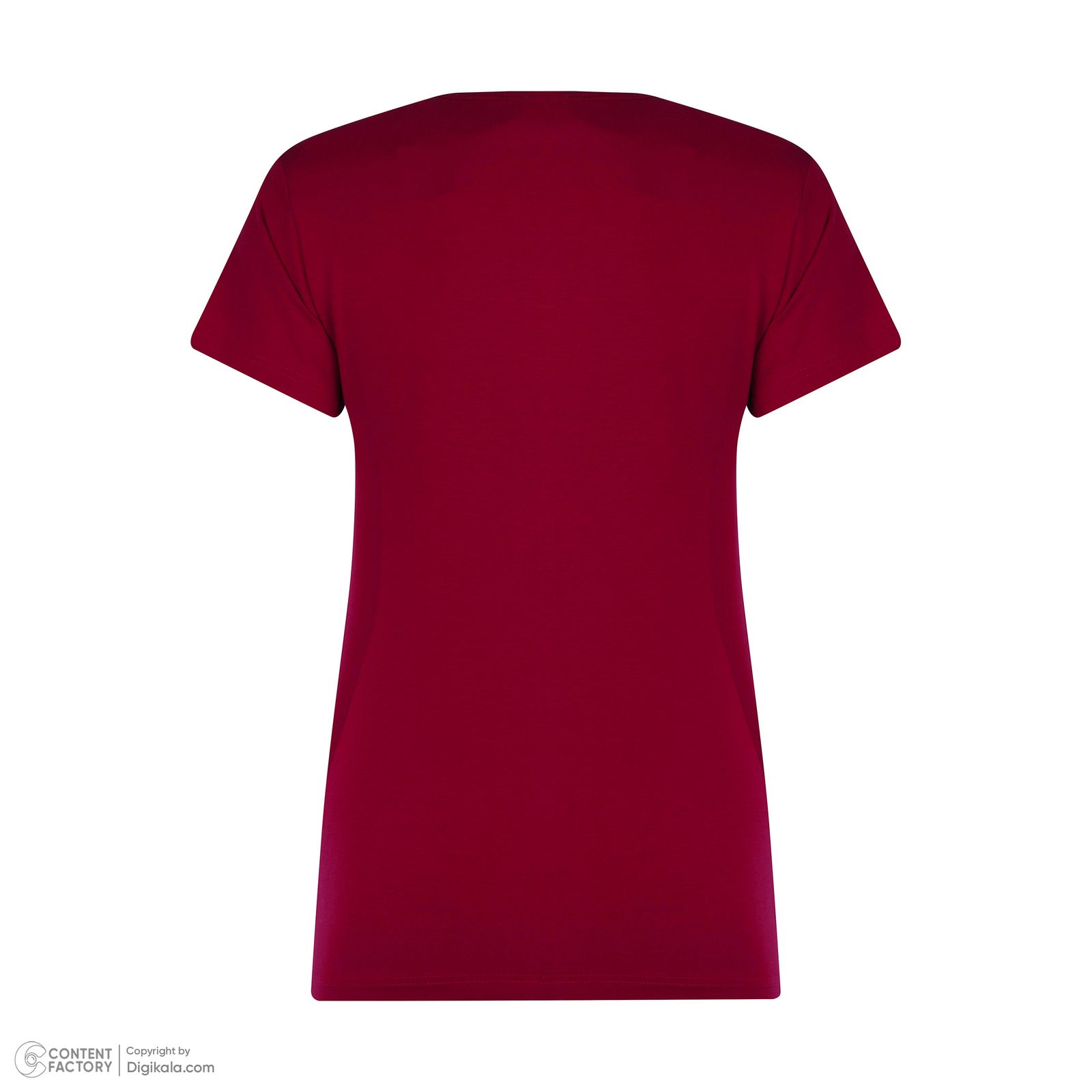 تی شرت آستین کوتاه زنانه برنس مدل رونا-72 رنگ قرمز -  - 4