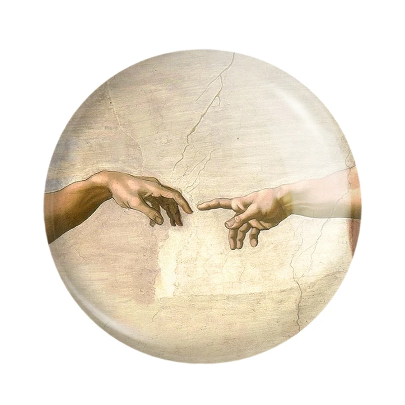 پیکسل خندالو مدل نقاشی آفرینش آدم اثر میکل آنژ کد 23356